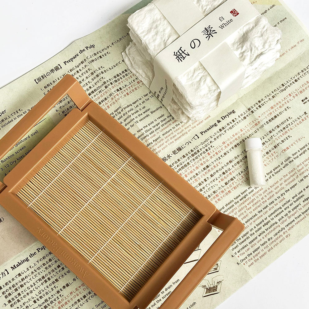 Awagami Japanese Papermaking Kit