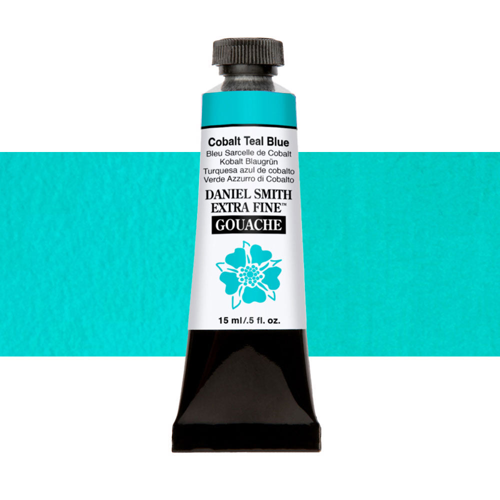 Daniel Smith Extra Fine Gouache 15mL Cobalt Teal Blue Series 2