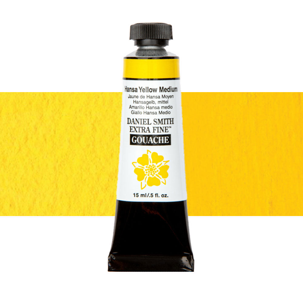 Daniel Smith Extra Fine Gouache 15mL Hansa Yellow Medium Series 2