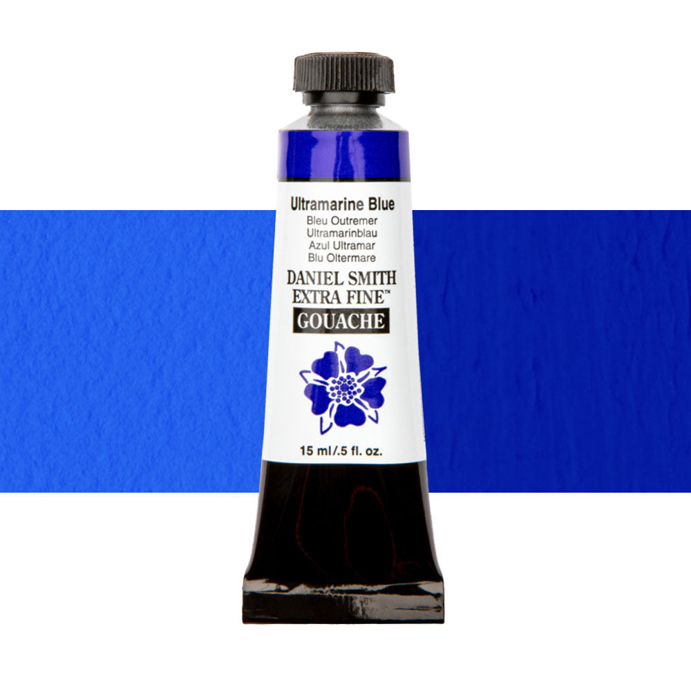 Daniel Smith Extra Fine Gouache 15mL Ultramarine Blue Series 2 Melbourne Artists' Supplies