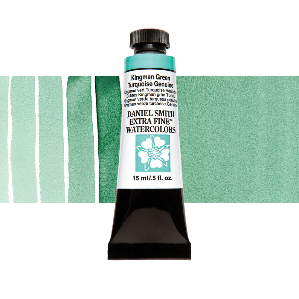 Daniel Smith Watercolour 15mL - Kingman Green Turquoise Genuine - Series 5