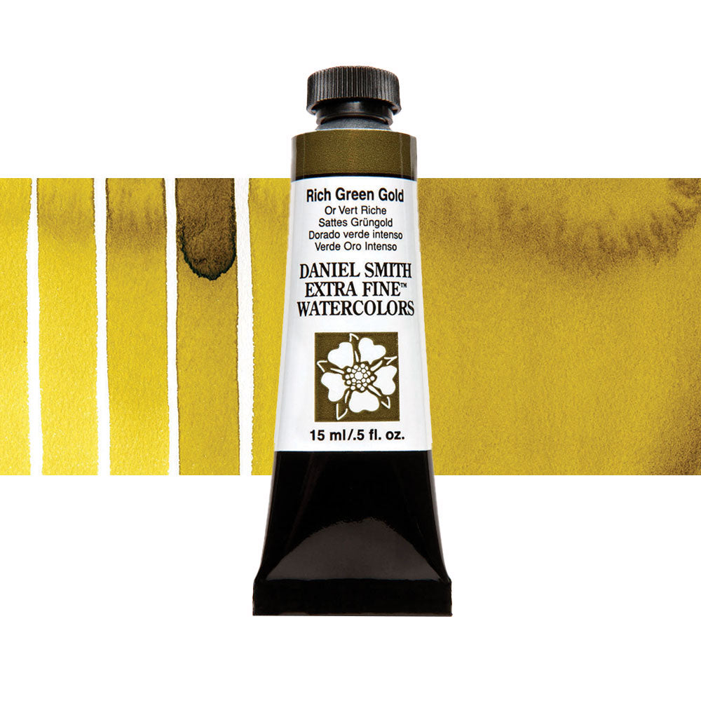 Daniel Smith Watercolour 15mL - Rich Green Gold -Series 2