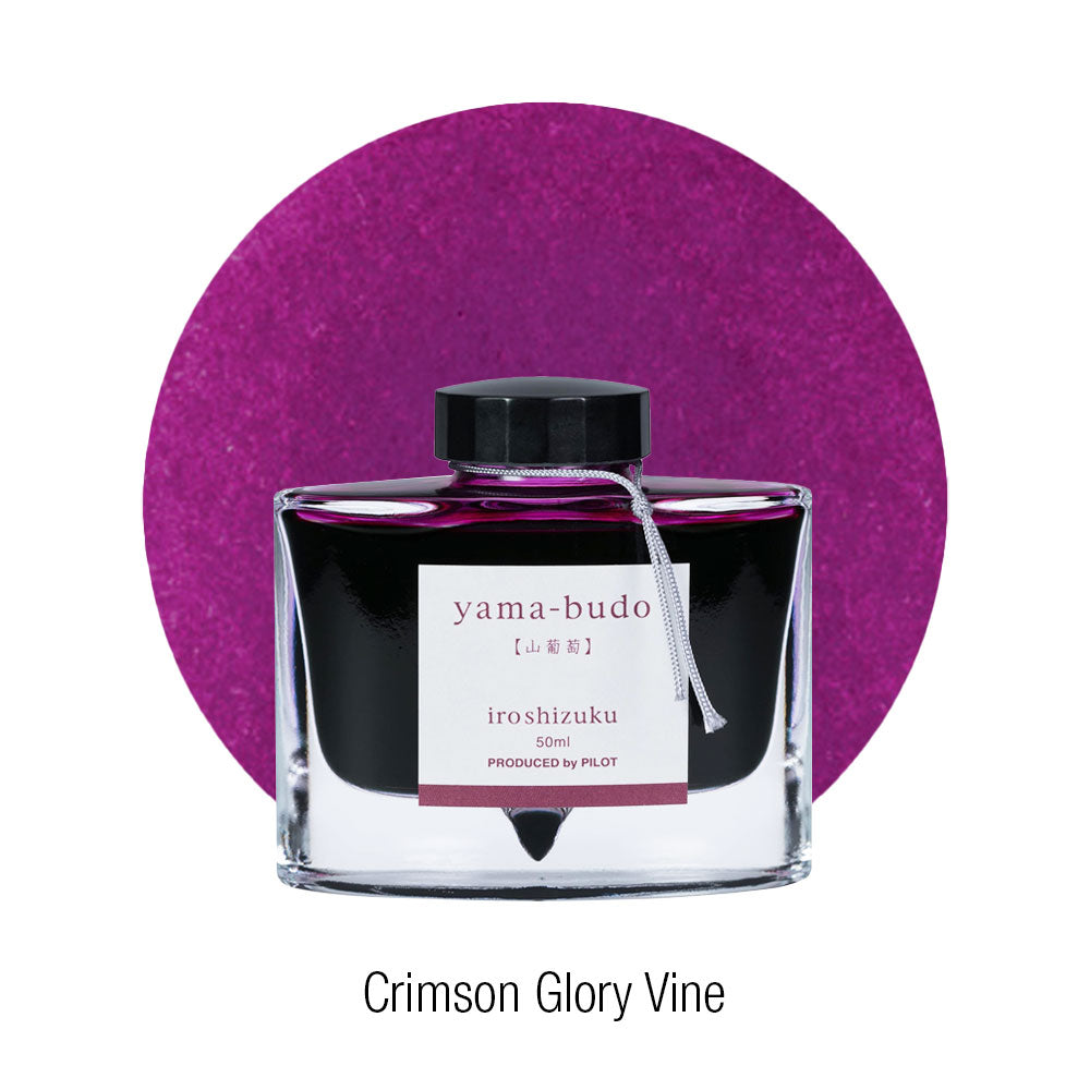 Pilot Iroshizuku Ink 50mL Crimson Glory Vine Yama-budo