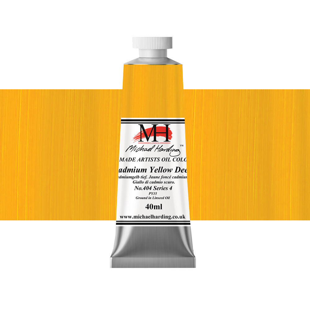 Michael Harding Oil 40mL Cadmium Yellow Deep Series 4