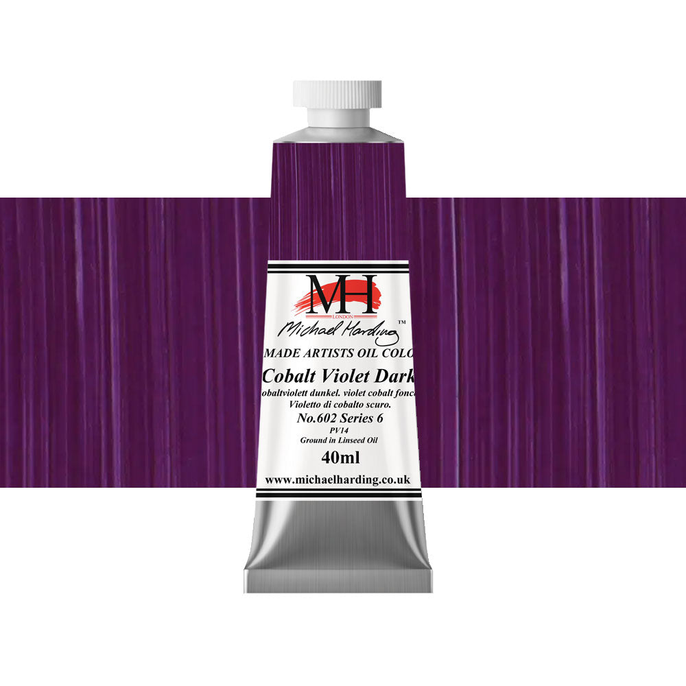 Michael Harding Oil Colour 40mL Cobalt Violet Dark Series 6