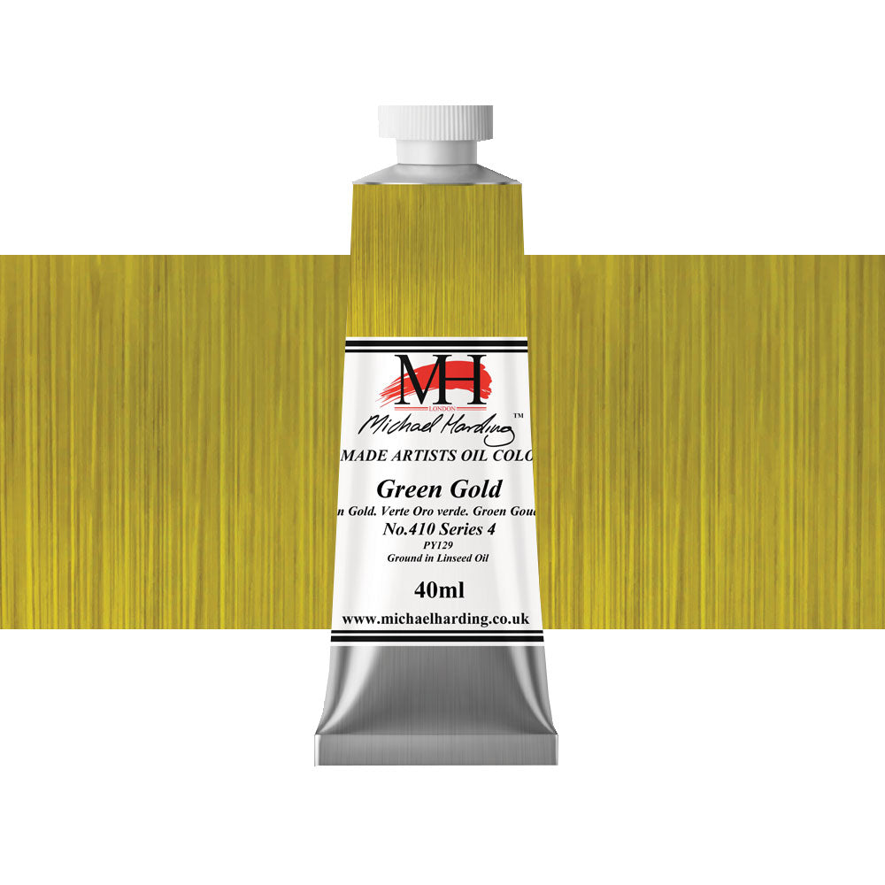 Michael Harding Oil Colour 40mL Green Gold Series 4