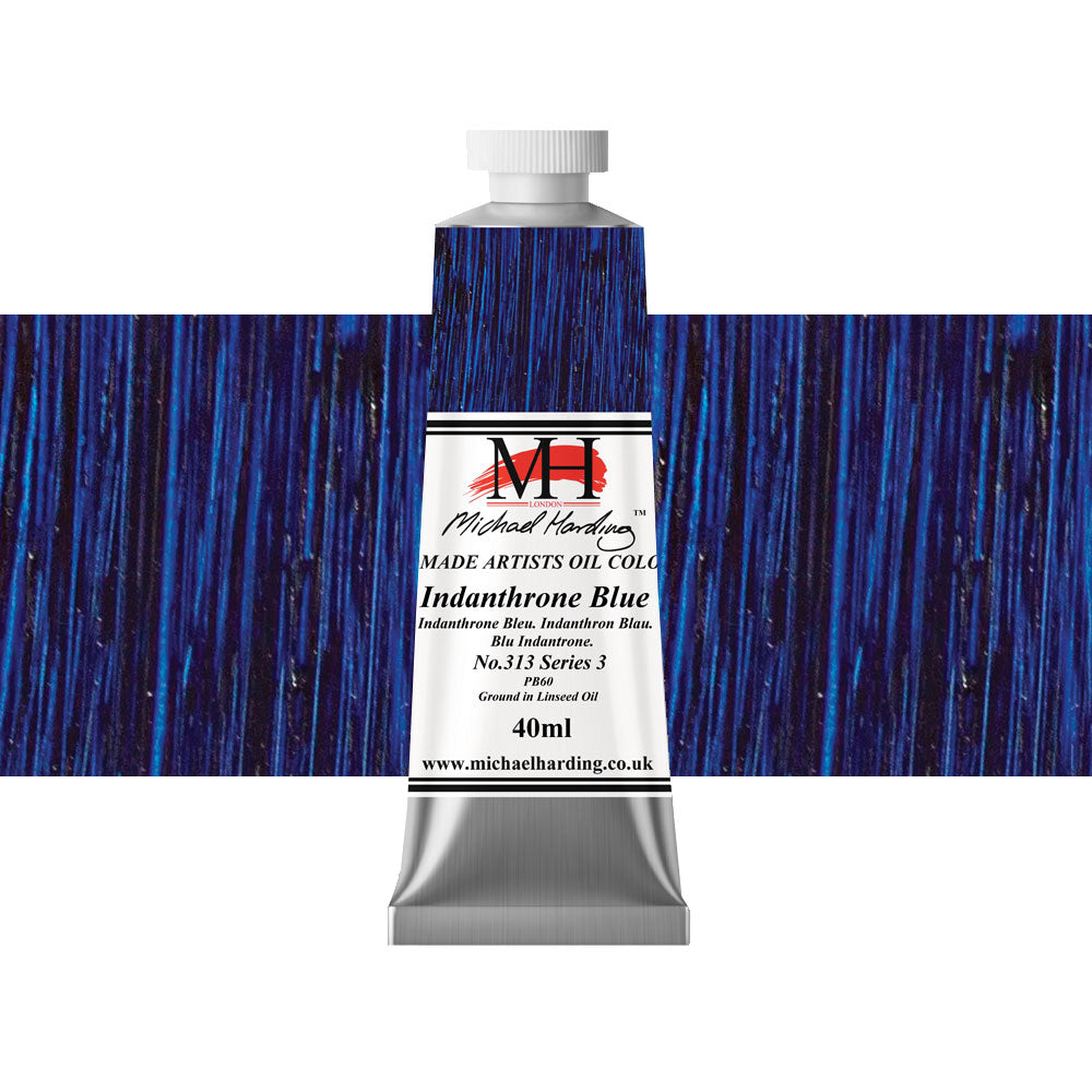 Michael Harding Oil Colour40mL Indanthrone Blue Series 3