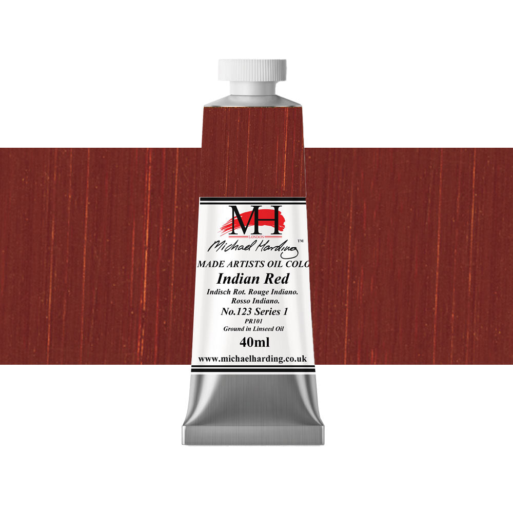 Michael Harding Oil 40mL Indian Red Series 1