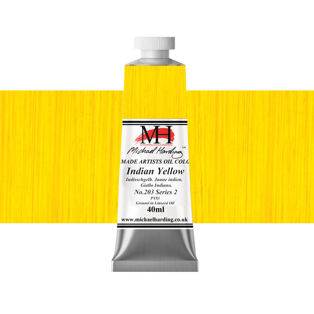 Michael Harding Oil 40mL Indian Yellow Series 2