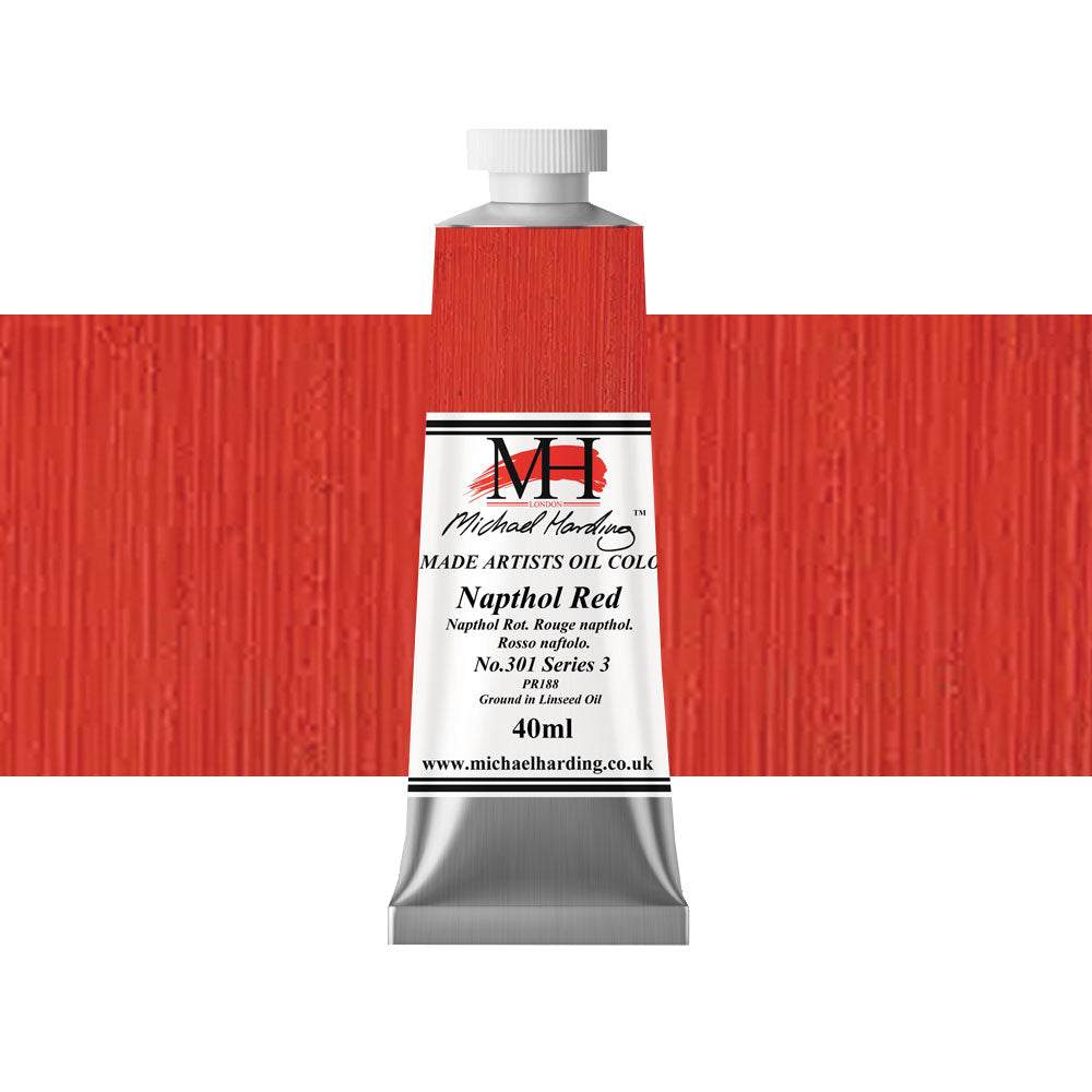 Michael Harding Oil 40mL Napthol Red Series 3