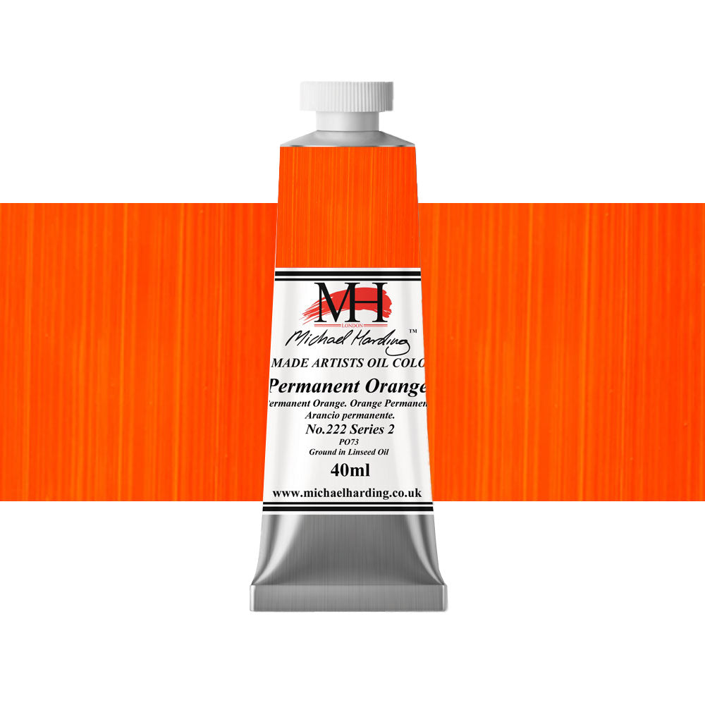 Michael Harding Oil 40mL Permanent Orange Series 2