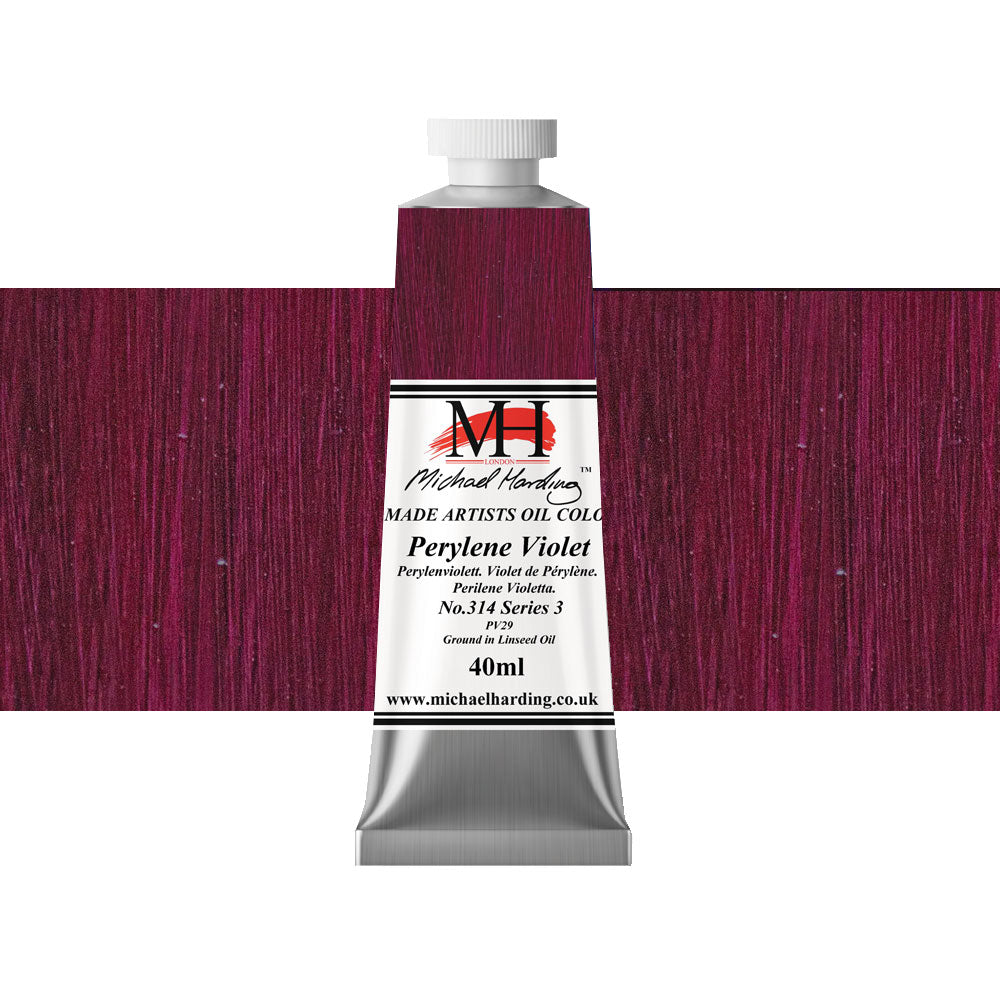 Michael Harding Oil 40mL Perylene Violet Series 3