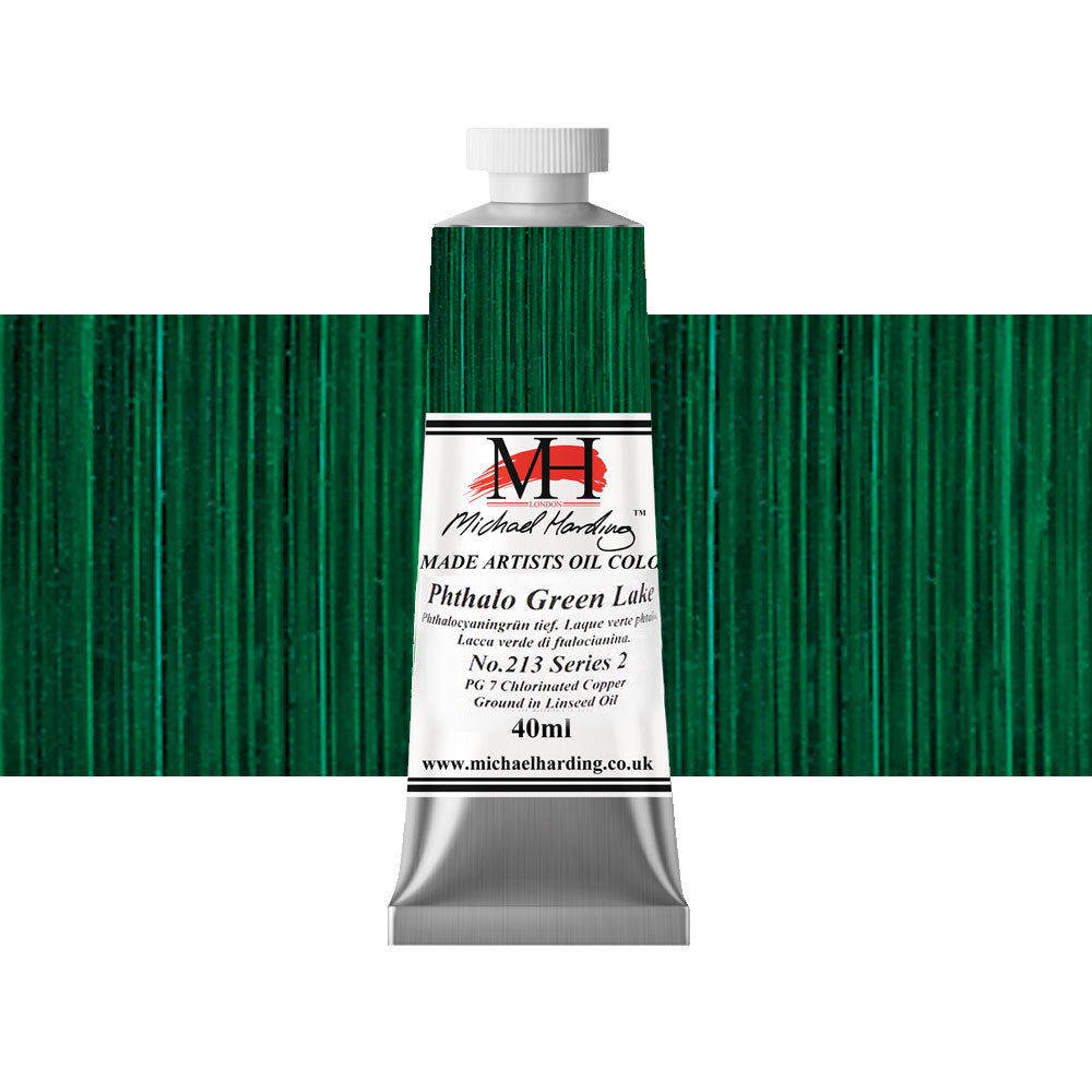 Michael Harding Oil 40mL Phthalo Green Lake Series 2