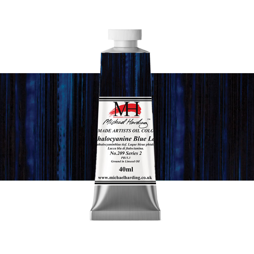 Michael Harding Oil 40mL Phthalo Blue Lake Series 2