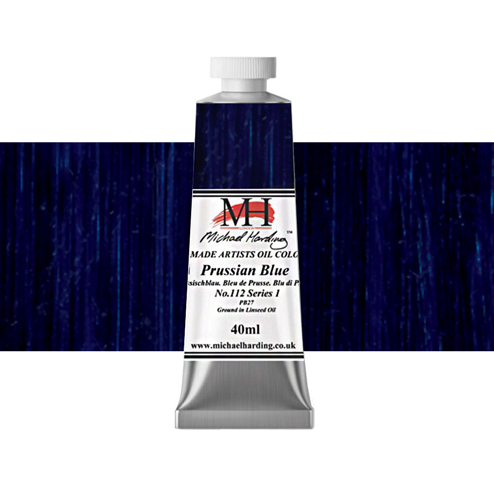 Michael Harding Oil 40mL Prussian Blue Series 1