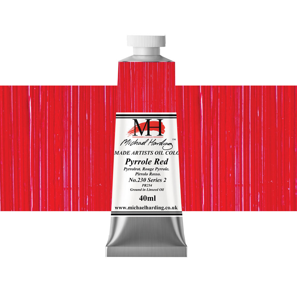 Michael Harding Oil 40mL Pyrrole Red Series 2