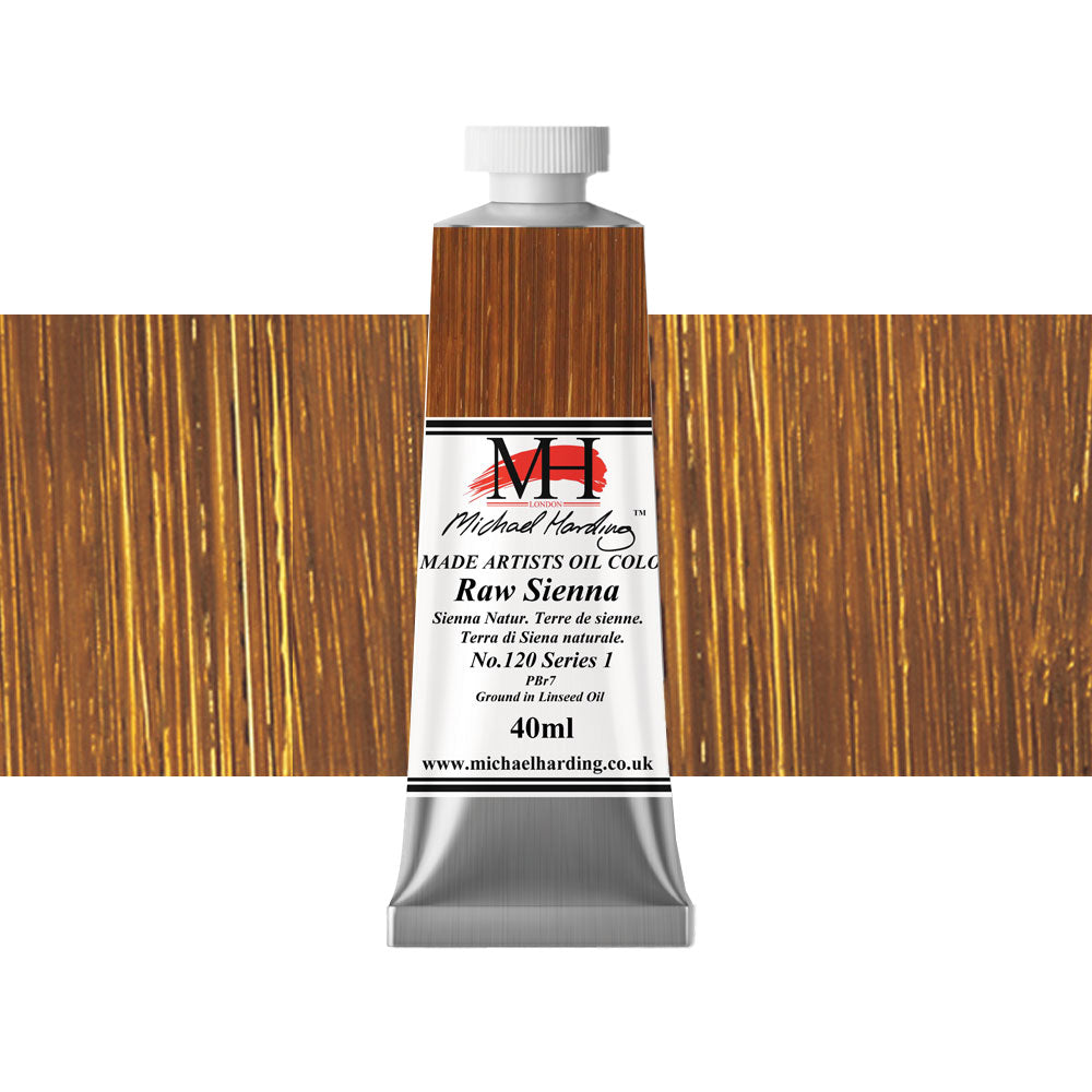 Michael Harding Oil 40mL Raw Sienna Series 1