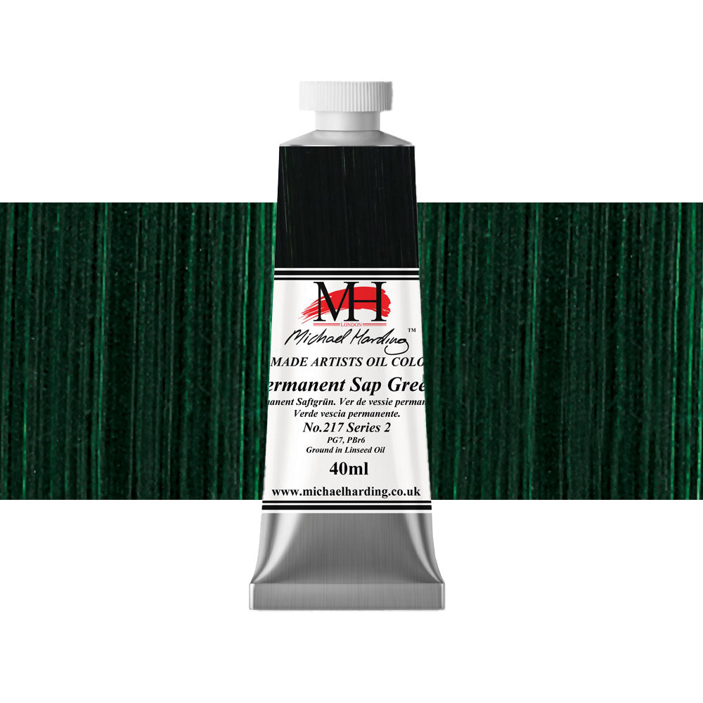 Michael Harding Oil 40mL Permanent Sap Green Series 2