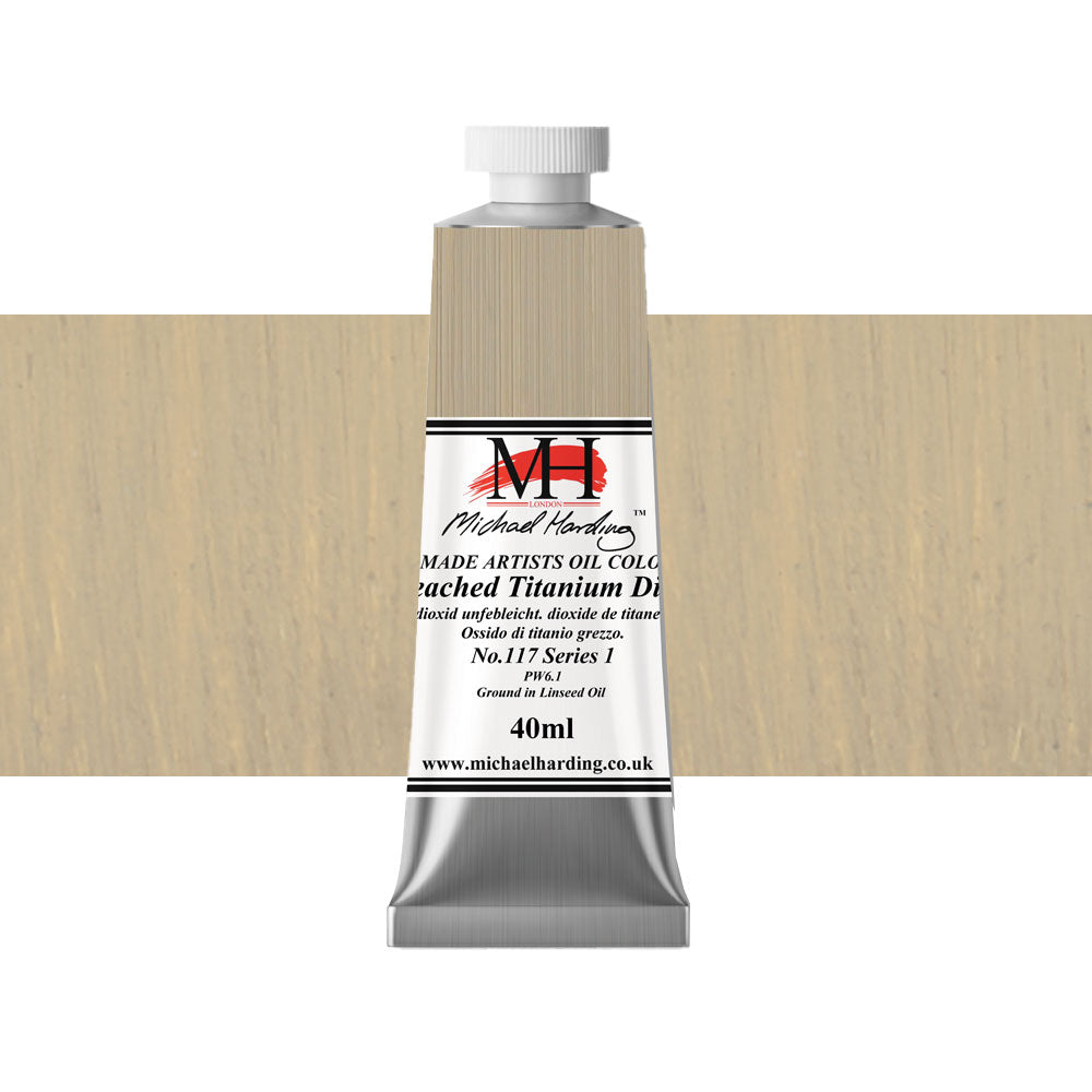 Michael Harding Oil 40mL Unbleached Titanium Dioxide Series 1