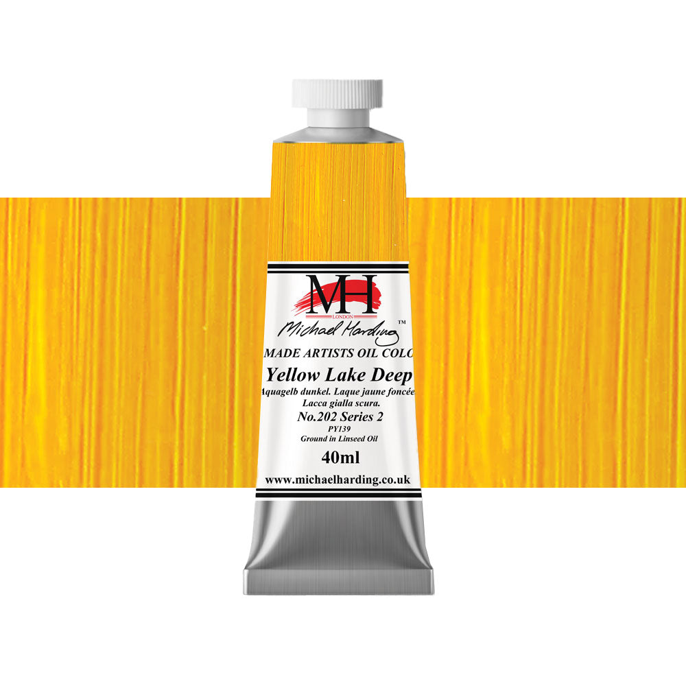 Michael Harding Oil 40mL Yellow Lake Deep Series 2