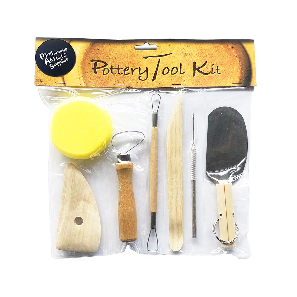 MAS Pottery Tool Kit of 8