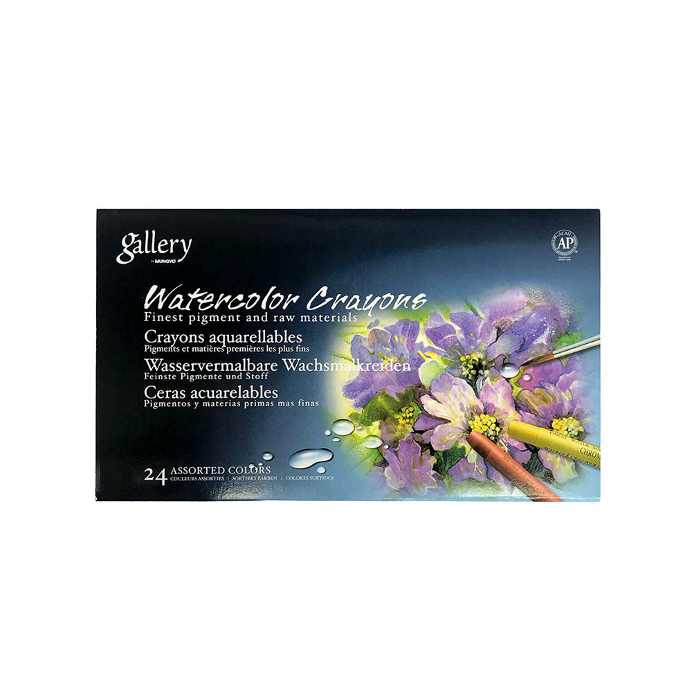 Mungyo Gallery Watercolour Crayons Set of 24