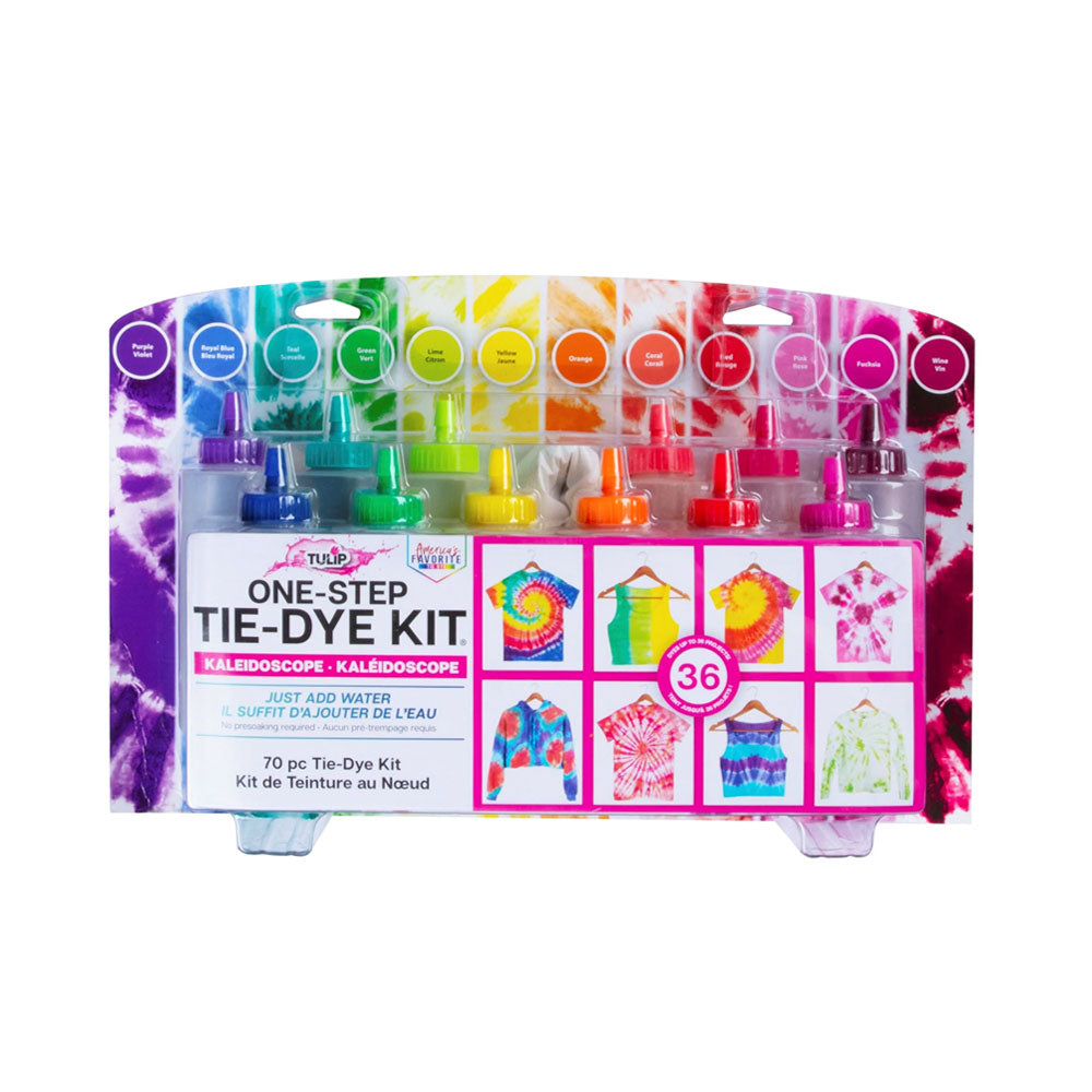 Tulip One-Step Tie-Dye Kit of 12 colours - Kaleidoscope