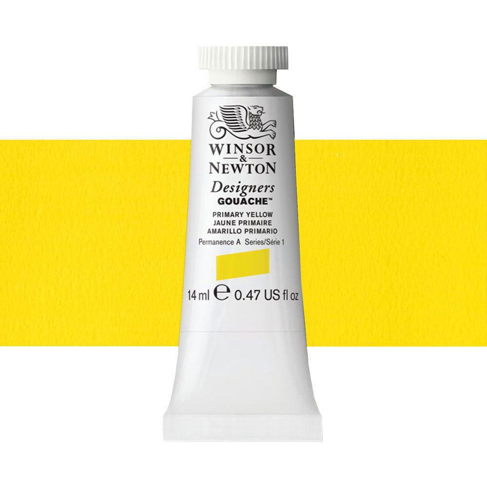 Winsor & Newton Designers Gouache 14mL Primary Yellow