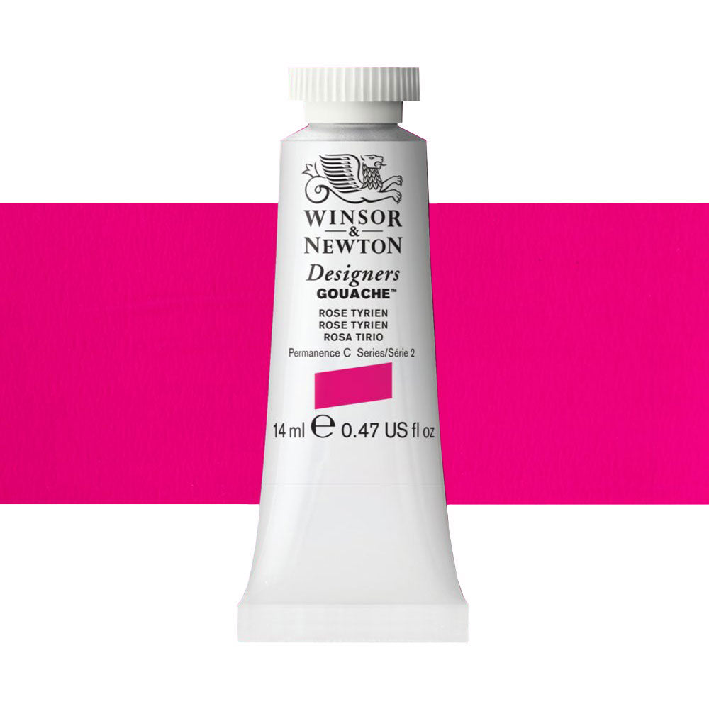 Winsor & Newton Designers Gouache 14mL Rose Tyrien