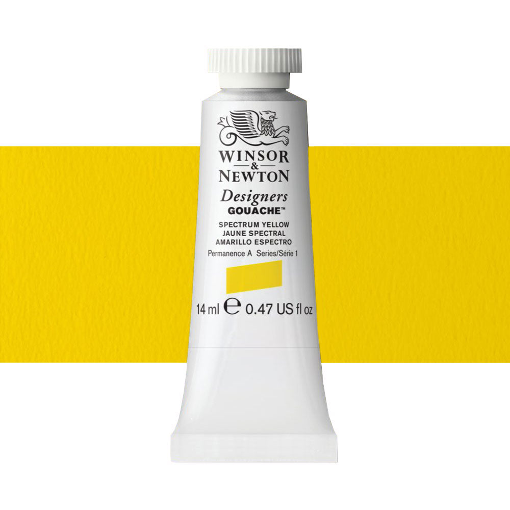 Winsor & Newton Designers Gouache 14mL Spectrum Yellow