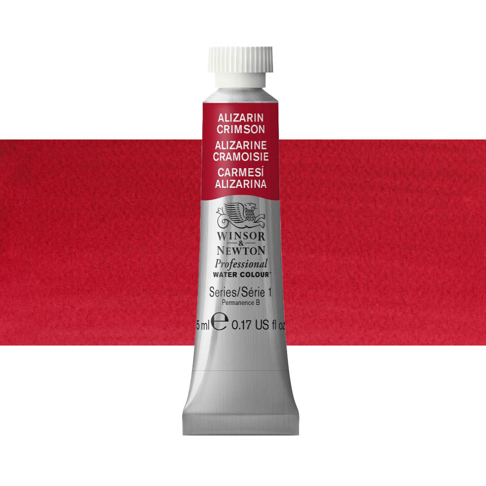 Winsor & Newton Professional Watercolour 5mL Series 1 Alizarin Crimson