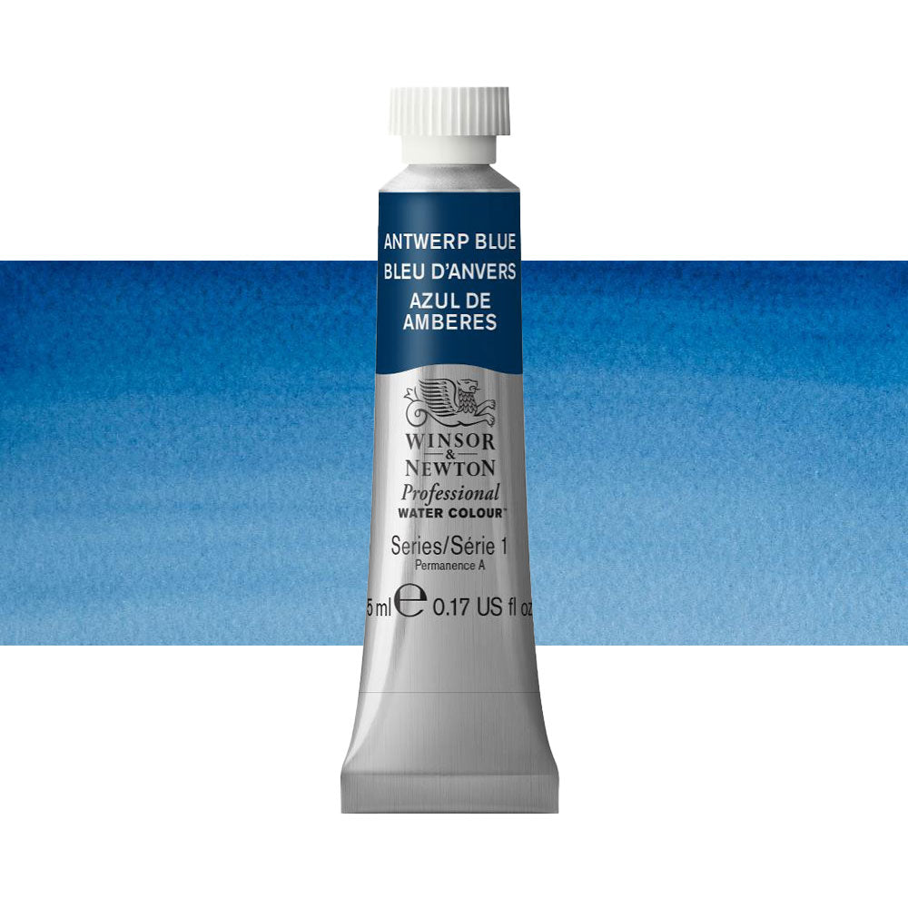 Winsor & Newton Professional Watercolour 5mL Series 1 Antwerp Blue