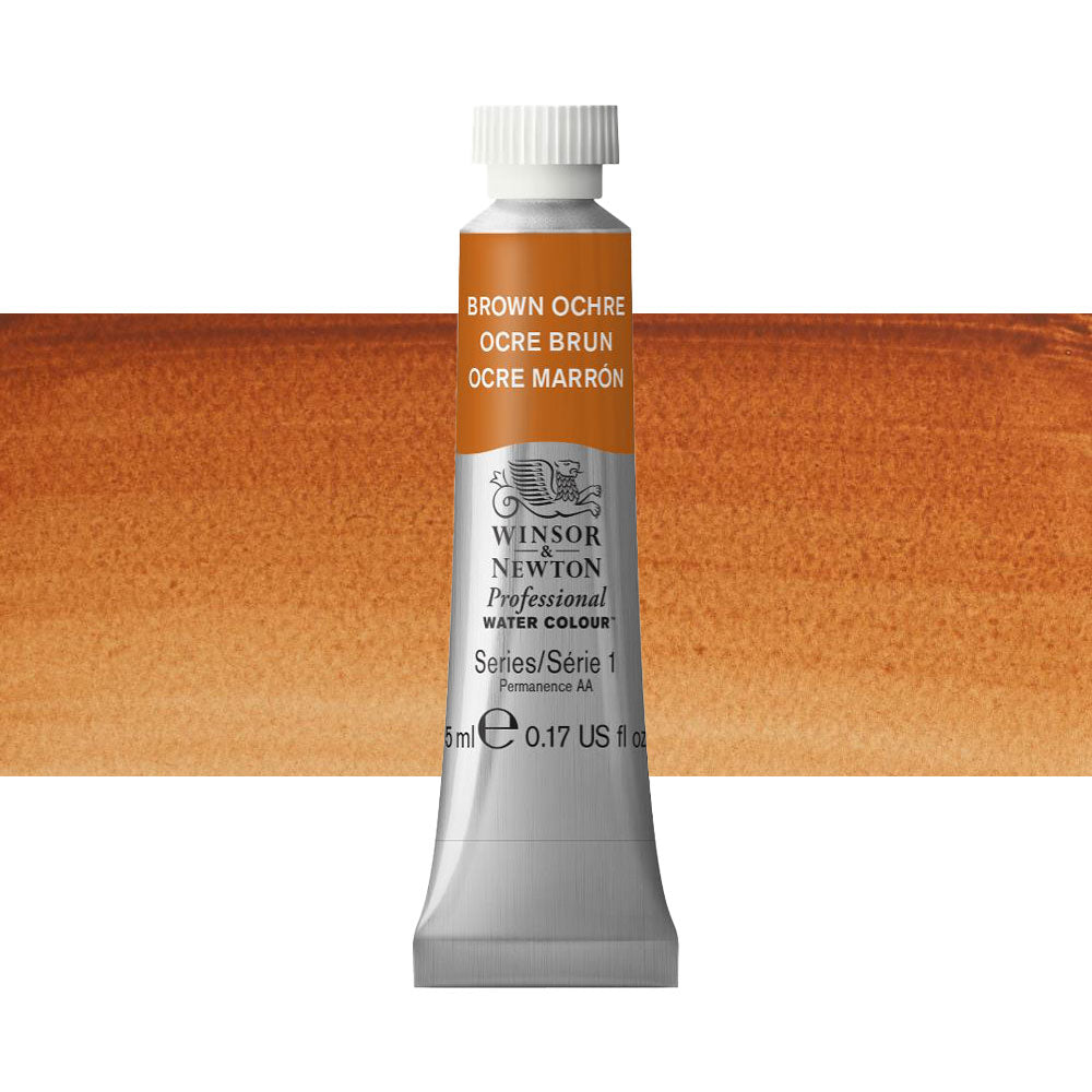 Winsor & Newton Professional Watercolour 5mL Series 1 Brown Ochre