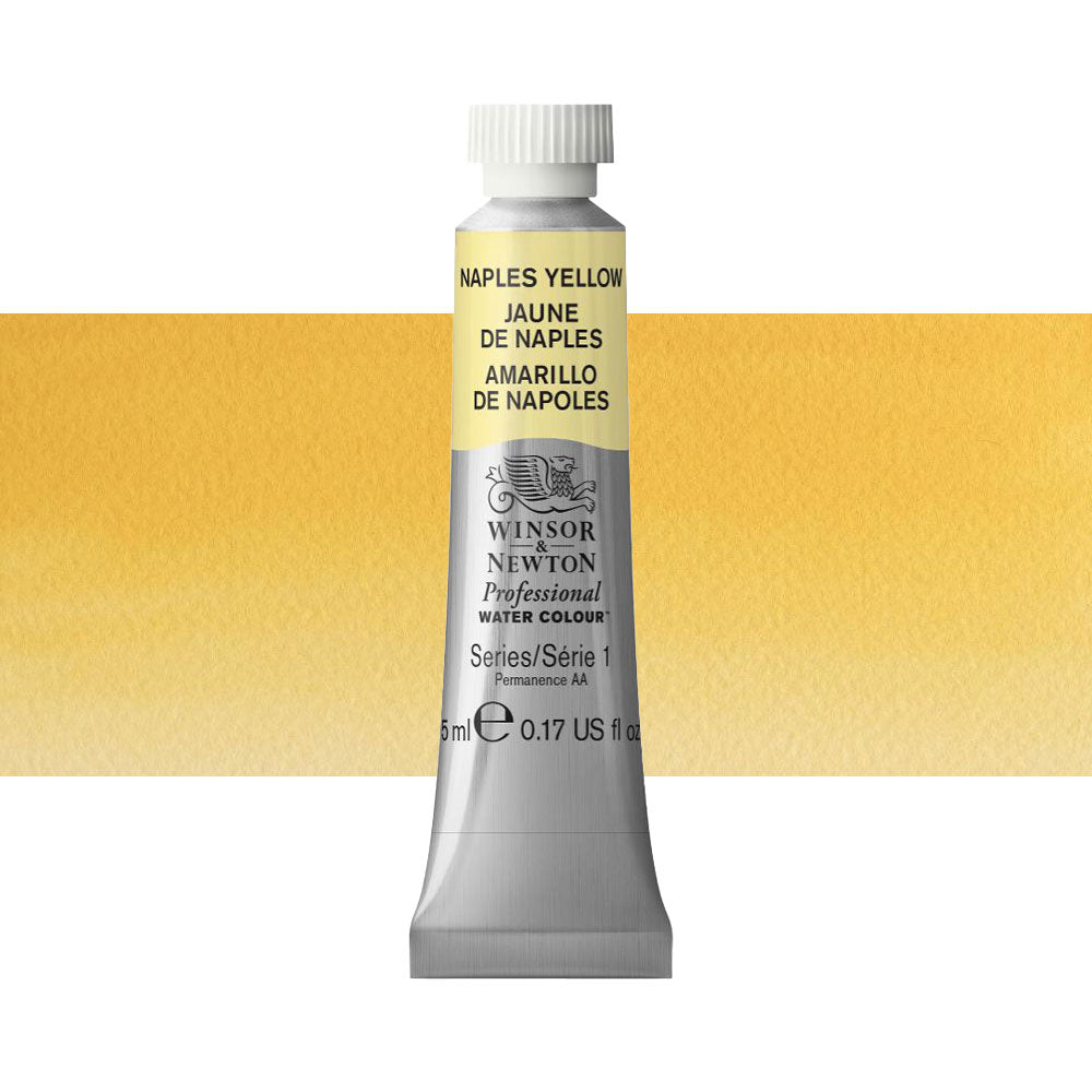 Winsor & Newton Professional Watercolour 5mL Series 1 Naples Yellow