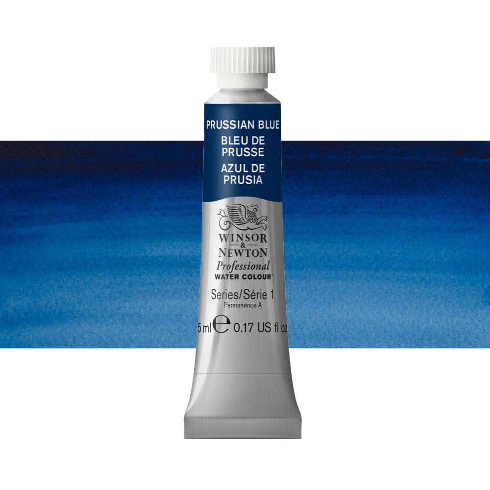 Winsor & Newton Professional Watercolour 5mL Series 1 Prussian Blue