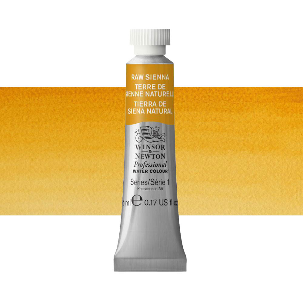 Winsor & Newton Professional Watercolour 5mL Series 1 Raw Sienna