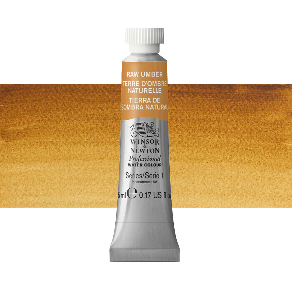 Winsor & Newton Professional Watercolour 5mL Series 1 Raw Umber