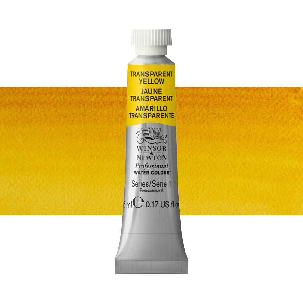 Winsor & Newton Professional Watercolour 5mL Series 1 Transparent Yellow