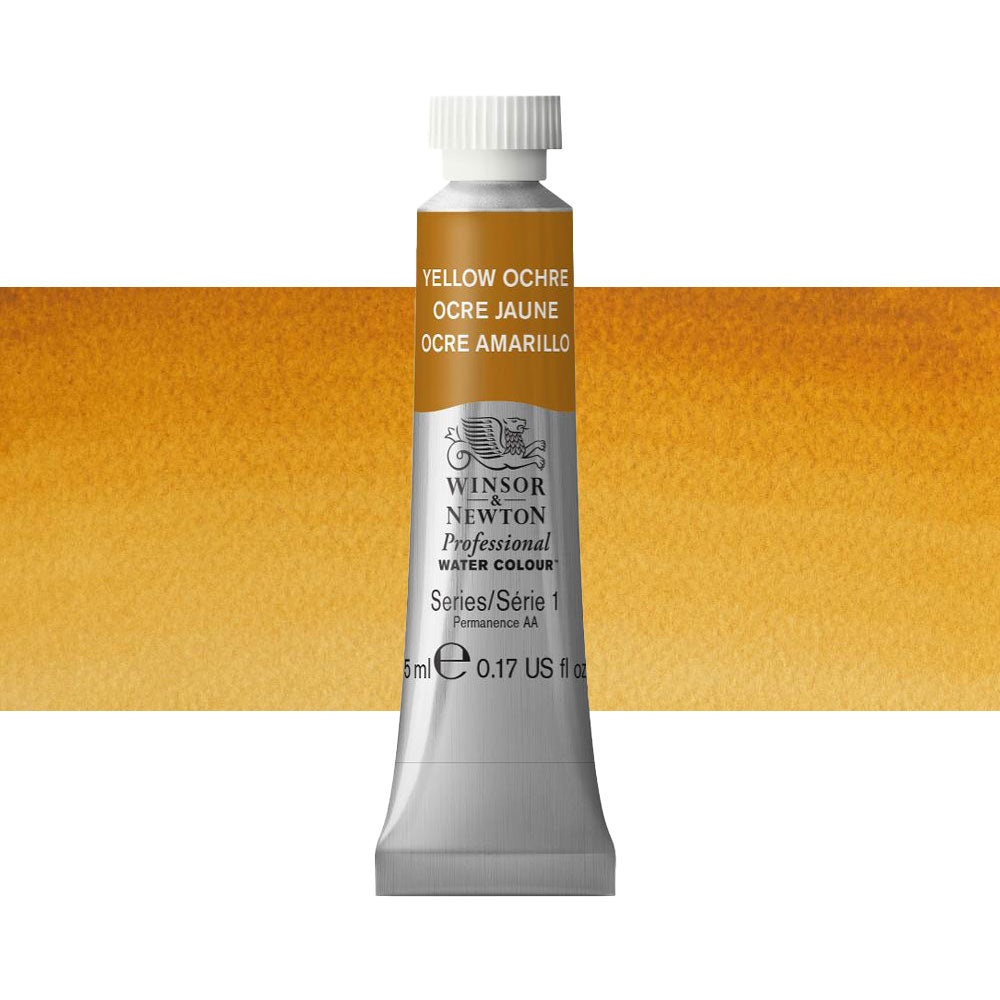 Winsor & Newton Professional Watercolour 5mL Series 1 Yellow Ochre