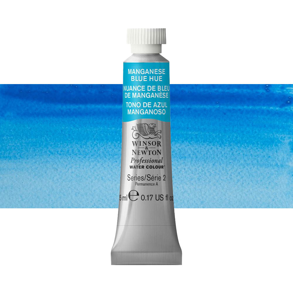 Winsor & Newton Professional Watercolour 5mL Series 2 Manganese Blue Hue