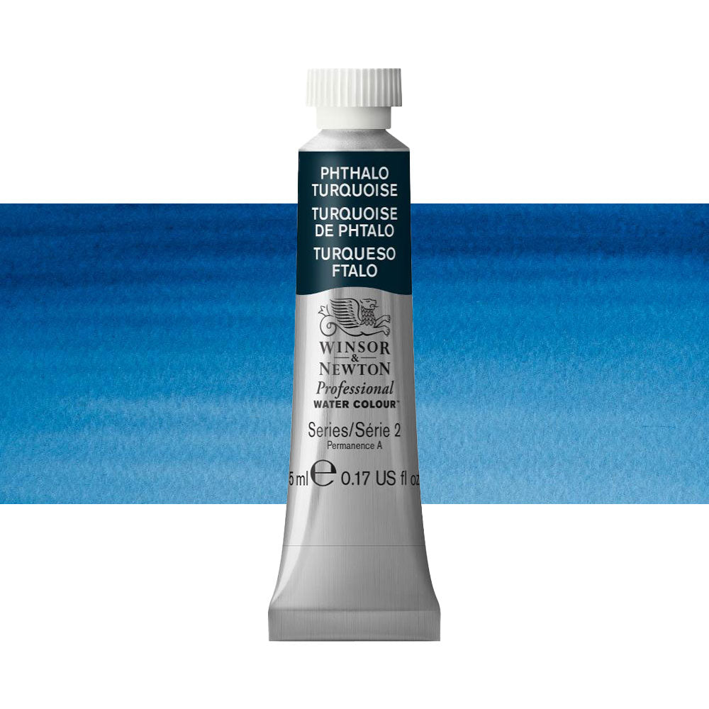 Winsor & Newton Professional Watercolour 5mL Series 2 Phthalo Turquoise