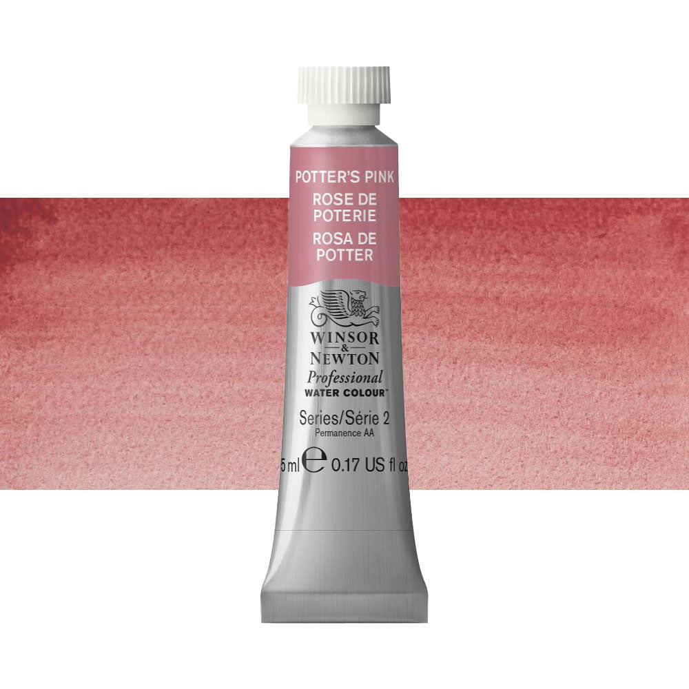 Winsor & Newton Professional Watercolour 5mL Series 2 Potters Pink